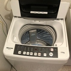 急募！！　2018年製　HW-T55C 洗濯機　ハイセンス　