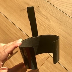 【美品】山崎実業 TOWER ドライヤーホルダー黒 ドライヤー