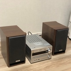 onkyoハイレゾ対応　CD/SD/USBコンポ