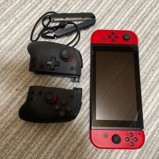 【購入者決定済】switch 本体&グリップコントローラー