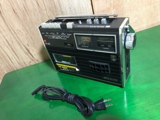 現役の動作品○ VICTOR　RC-1000 ビクター ラジオカセッター