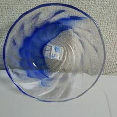 未使用 涼しげガラスの器 3点セット 食器洗い乾燥機可の画像