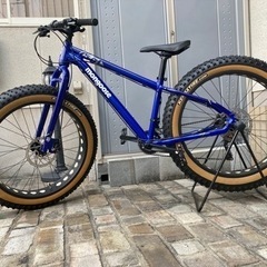 【場所により配送または引き取り】マウンテンバイク　自転車　ファットバイク ファットバイク 26インチmongoose 引き取りのみ