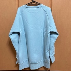 スノーボード ウェア スウェット Mサイズ 水色 クリーニング済の画像