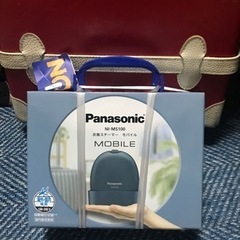 Panasonic　衣類スチーマー NI-MS100-A[未使用]の画像