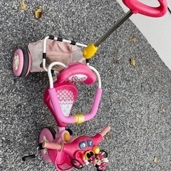 ミニーちゃん三輪車　ディズニー