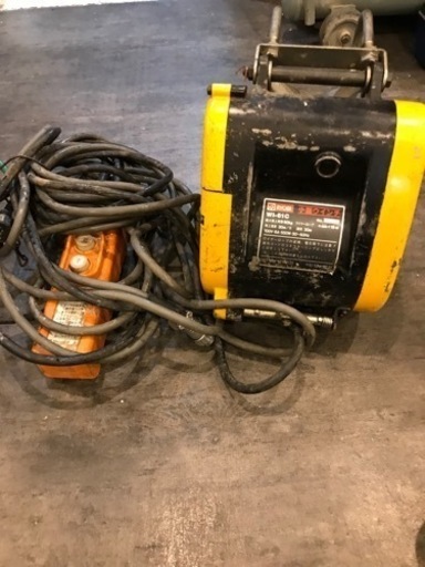 【中古】RYOBI 小型ウインチ WI-61C