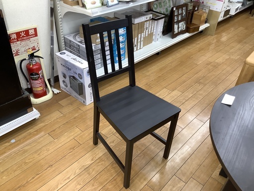IKEA ダイニング3点セット ダークブラウン IKEA ダイニング3点セット