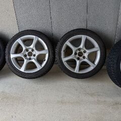 ER34 純正ホイール 17インチ ダンロップ DUNLOP ス...