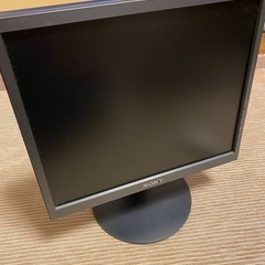 【無料】パソコンディスプレイ（ソニー17インチ）
