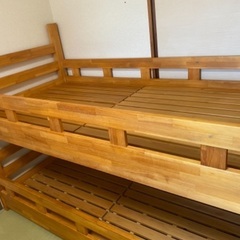 家具の里で購入　３段ベッド