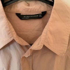 ZARA シャツサイズL 身幅52、着丈67センチの画像