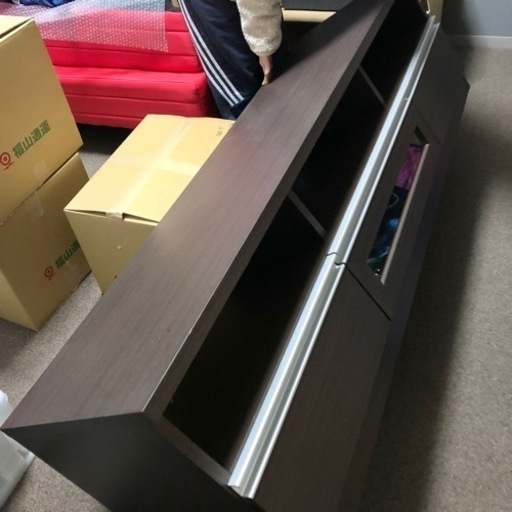 美品 TVボード ブラウン 茶色 ウォールナット