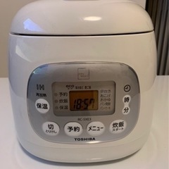 3合炊き炊飯器 TOSHIBA RC-5XE3