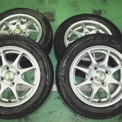 155/65R13 13インチ アルミホイール TSA スタッド...