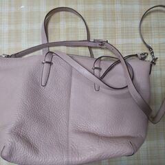 COACH レザーショルダーバッグ　ハンドバッグ　2WAY 革