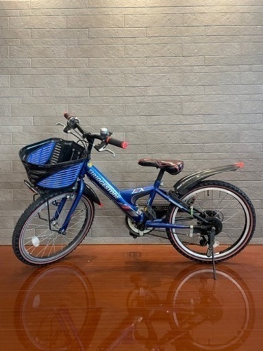 子供自転車ブリヂストン、20インチ、6段ギア付きキッズバイク 2024