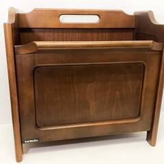 karimoku/カリモク家具 マガジンラック 雑誌入れ 新聞入...