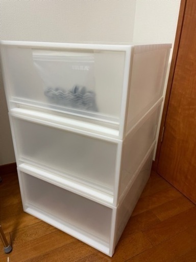 【美品】無印良品のクローゼット用収納ケース