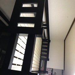 お取り引き者さん、急な規制中により再開します　木製ロフトシステム...