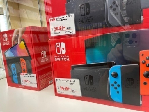 新品 未使用 ニンテンドースイッチ バッテリー長持ちモデル ネオンカラー 2021/12/05