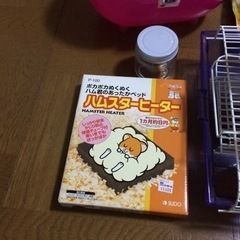 ハムスター飼育用品 ケージにヒーターその他の画像