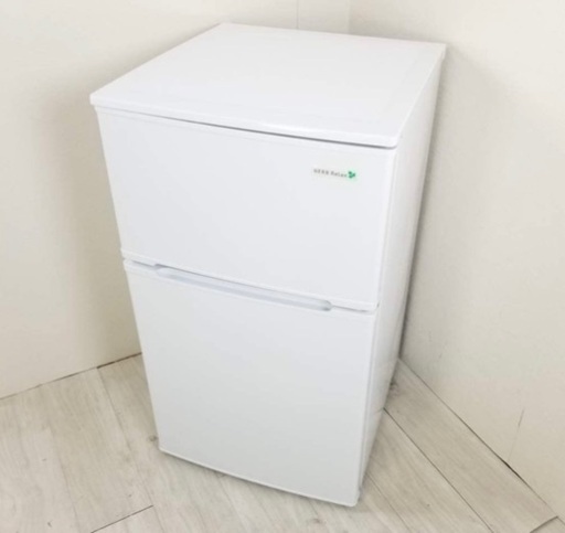 HerbRelax YRZ-C09B1 ヤマダ電機オリジナル 直冷式冷蔵庫 (90L)