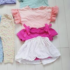 80cm春夏女の子服16点まとめ売りユニクロGAPCRAFアプレレクールの画像