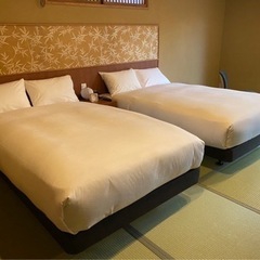 客室清掃いたします。