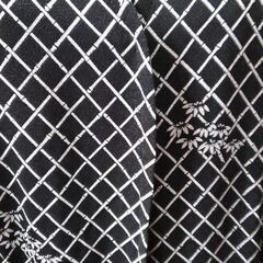 ★SALE★☆USED☆　ブラック×和柄・ロングコートの画像