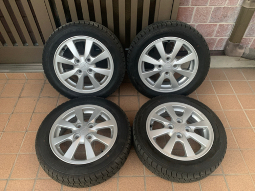 スタッドレス155/ 65R14 +ダイハツ純正ホイール