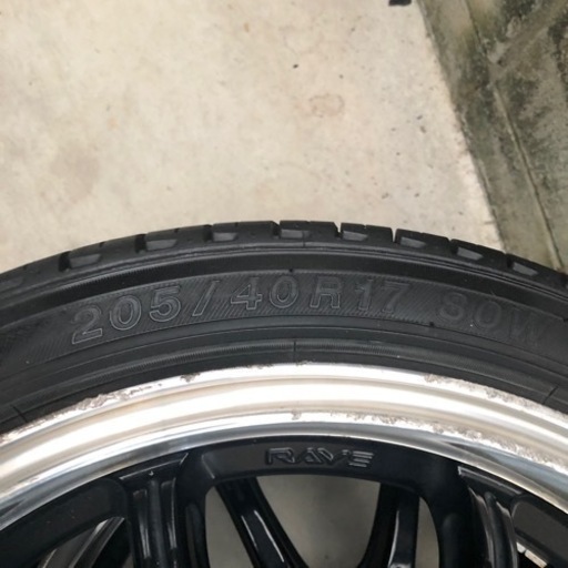 レイズ　17インチ　7J ホイール