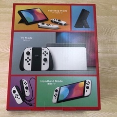 NintendoSwitch ニンテンドースイッチ　有機EL 新品未開封　店舗印ありの画像