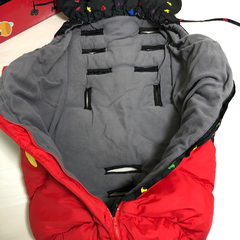 ディズニー　ミッキー　ベビーカー　フットマフの画像