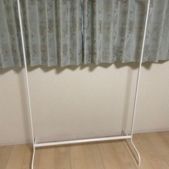お譲り先決定IKEA  ムーリッグ　ハンガーラックの画像