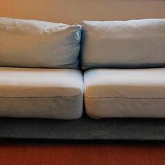 【ネット決済のみ】3人掛けジーンズ生地ソファ（ACME FURN...