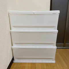 【お渡し決定】衣装ケース3段
