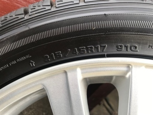 スタッドレス　ホイール、ナット付き　4本セット