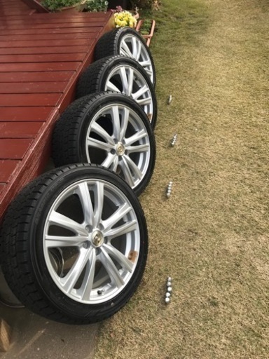 スタッドレス　ホイール、ナット付き　4本セット