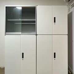 【引取りのみ12/14まで】スチールキャビネット（OKAMURA製）