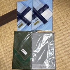 メンズ　新品ハンカチセット