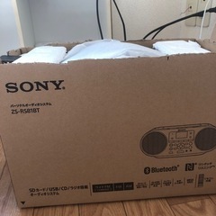cdラジオ　SONY  ZS  RS81BT