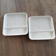 揚げ物用のお皿　2枚