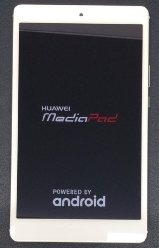 【HUAWEI MediaPad M3 Lite s 701HW】　16G SIMフリー　ホワイト