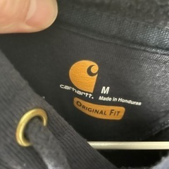 カーハート　ネイビー　パーカー　フーディーM originalサイズの画像