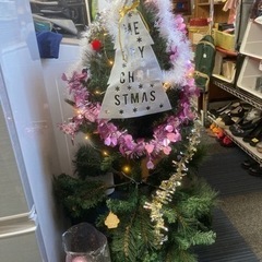 値下げ↓中古■クリスマスツリー■120cm■フランフラン■