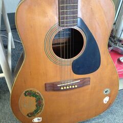 ●現状渡し ヤマハ アコースティックギター FG-200J 黒ラベルの画像