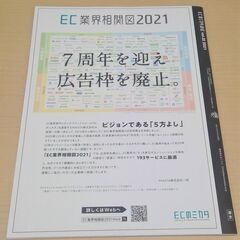 【お引き取り先決定】【無料】【使用感あり】雑誌「ECのミカタ通信」2021年秋号(vol.22)の画像