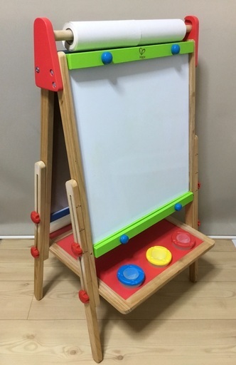 ＜良品＞お絵描きボード・ホワイトボード、黒板、ロール紙の3パターン