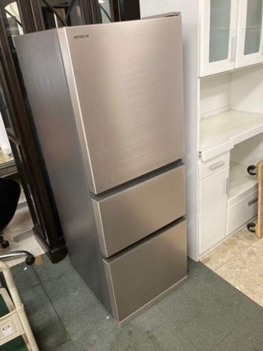 【ジャックさんおすすめ】HITACHI【R-27NV】日立 チルドルーム搭載 265L 3ドア ノンフロン冷凍冷蔵庫 2020年製